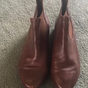 Brown Leather bootie by Citi Gate   Size 9.5 M/41